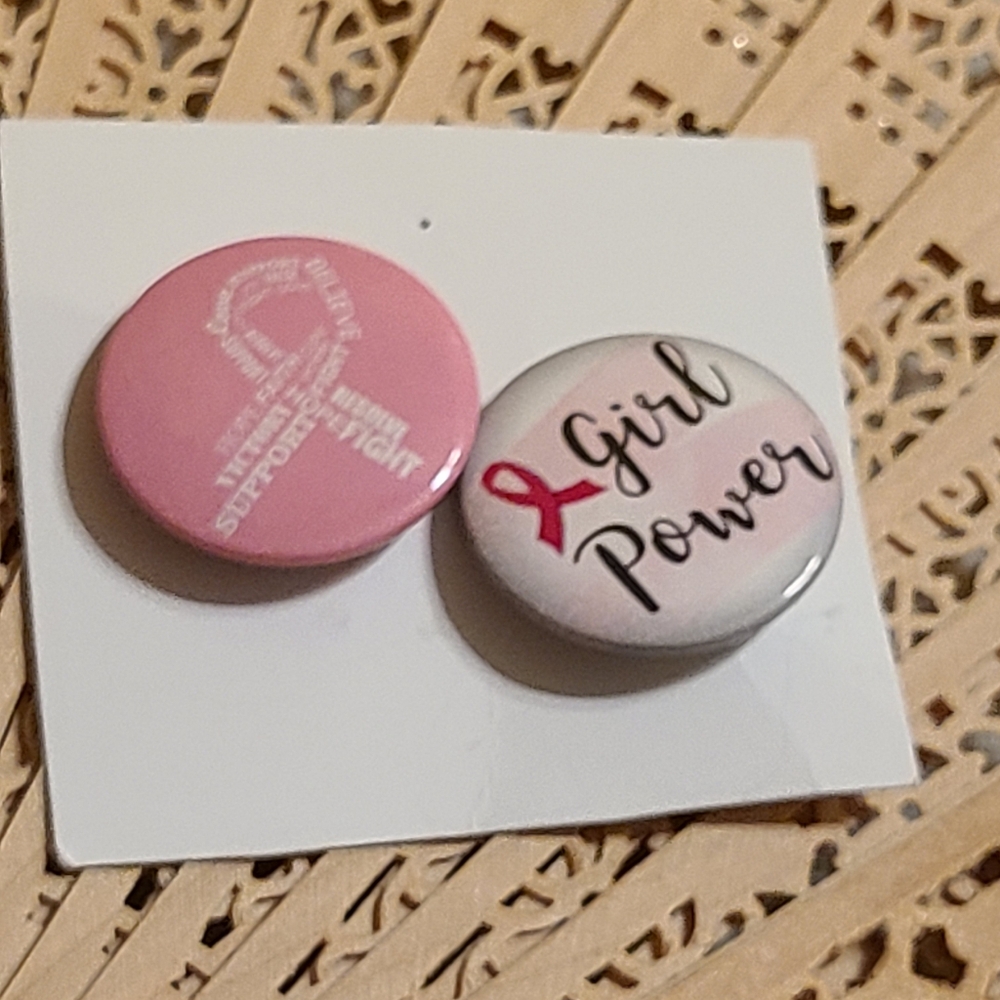 Girl power buttons